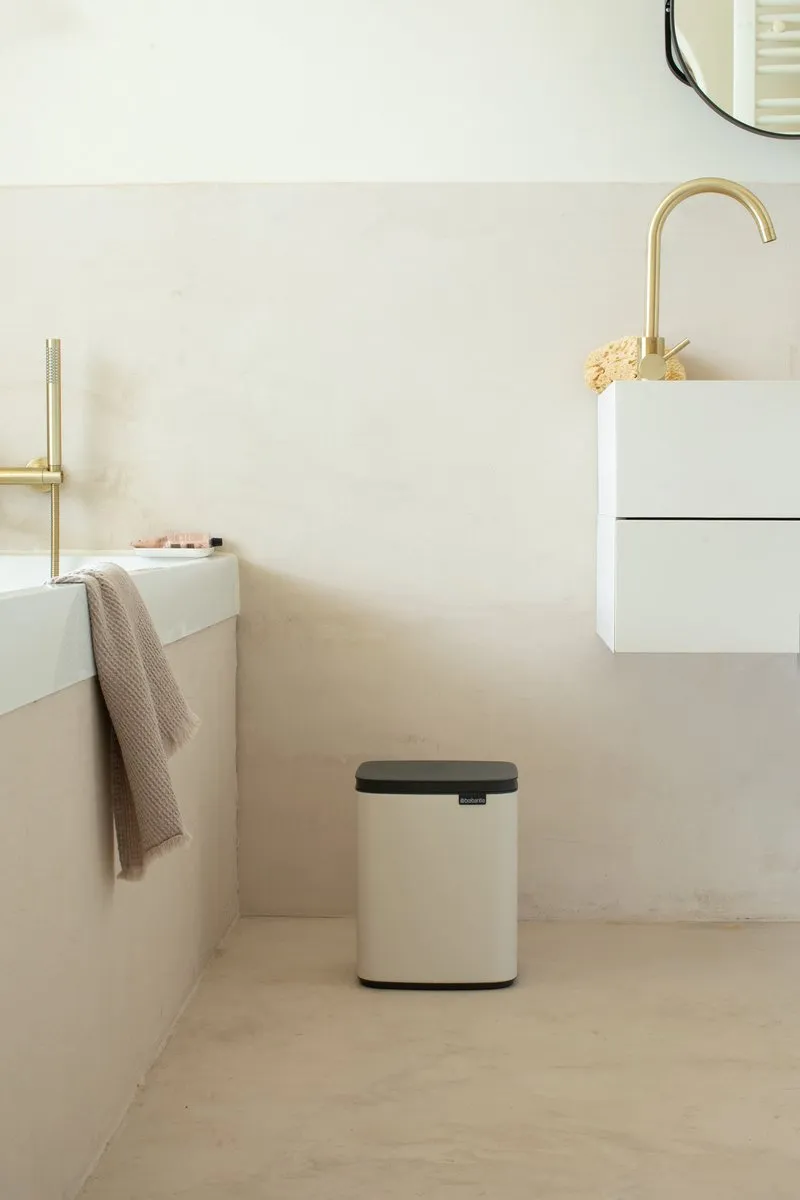 Brabantia Bo Prullenbak 7L - Soft Beige - afbeelding 6 van 6
