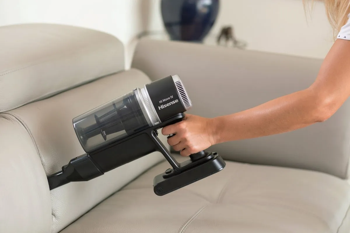 Hisense HVC6264BK Handstofzuiger - Zakloos - 0,45L - Zwart - afbeelding 2 van 6