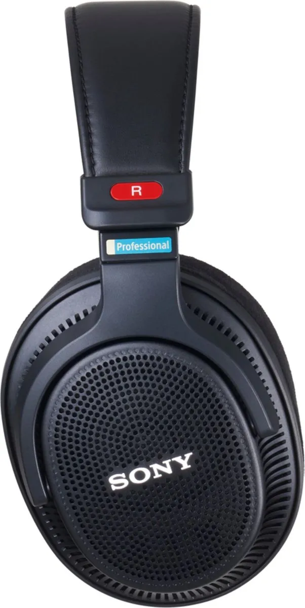 Sony MDR-MV1 Studio Koptelefoon - Open Achterkant - Zwart