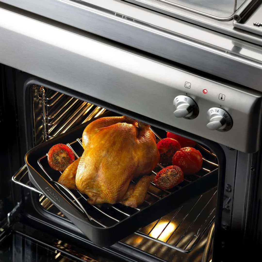 Scanpan Classic Braadslede 39x27cm - Zwart