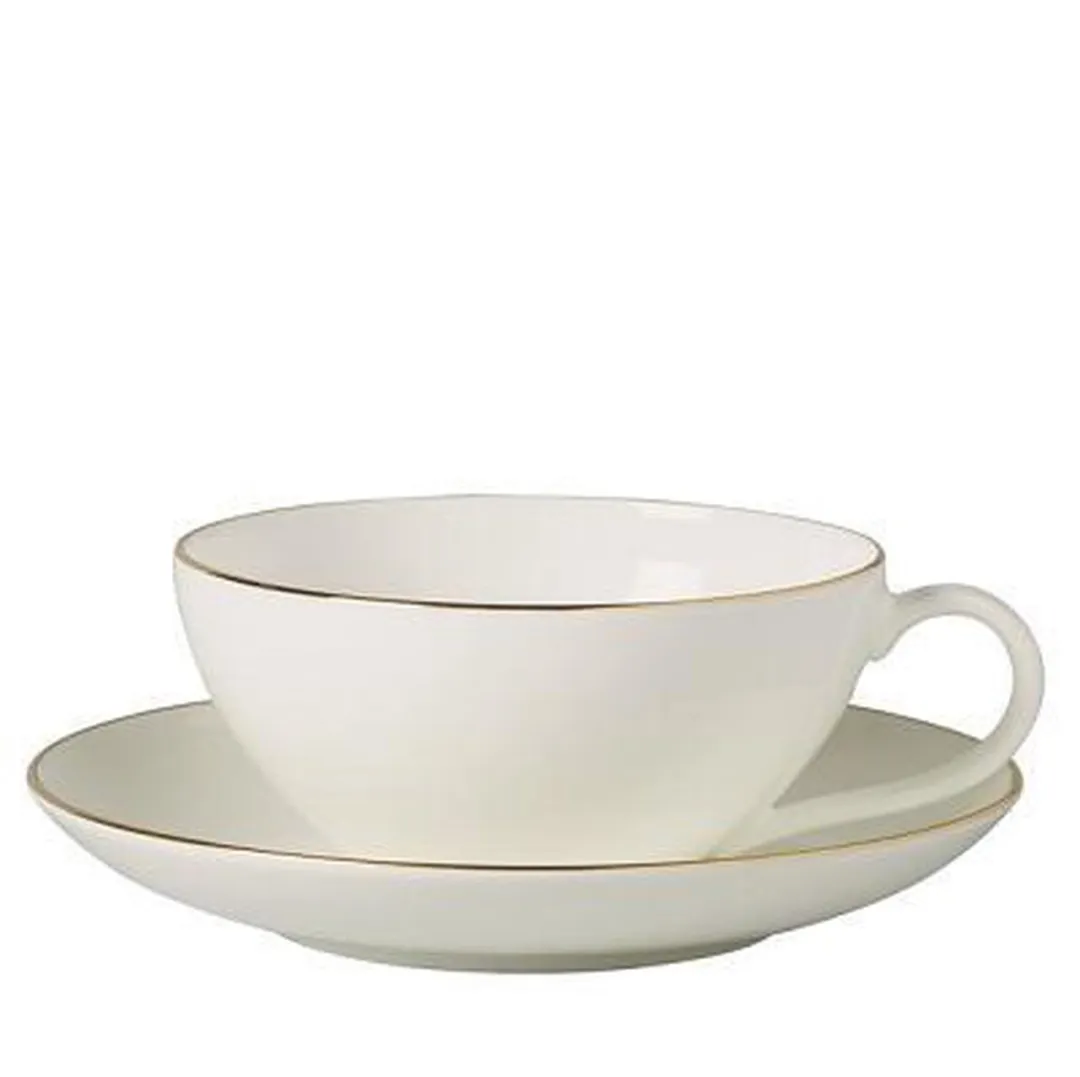 Villeroy & Boch Anmut Gold Theeschotel 15cm - Wit/Goud