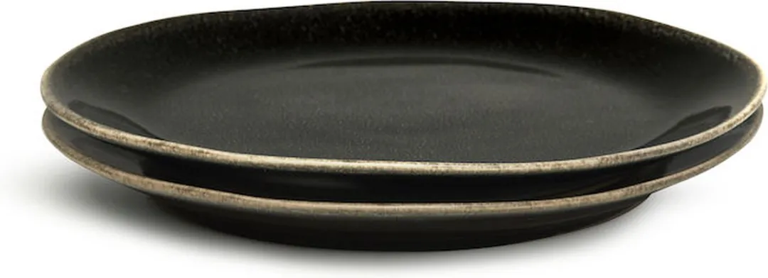 Sagaform Nature Dessertborden 22.5cm - 2 Stuks - Grijs - afbeelding 6 van 6