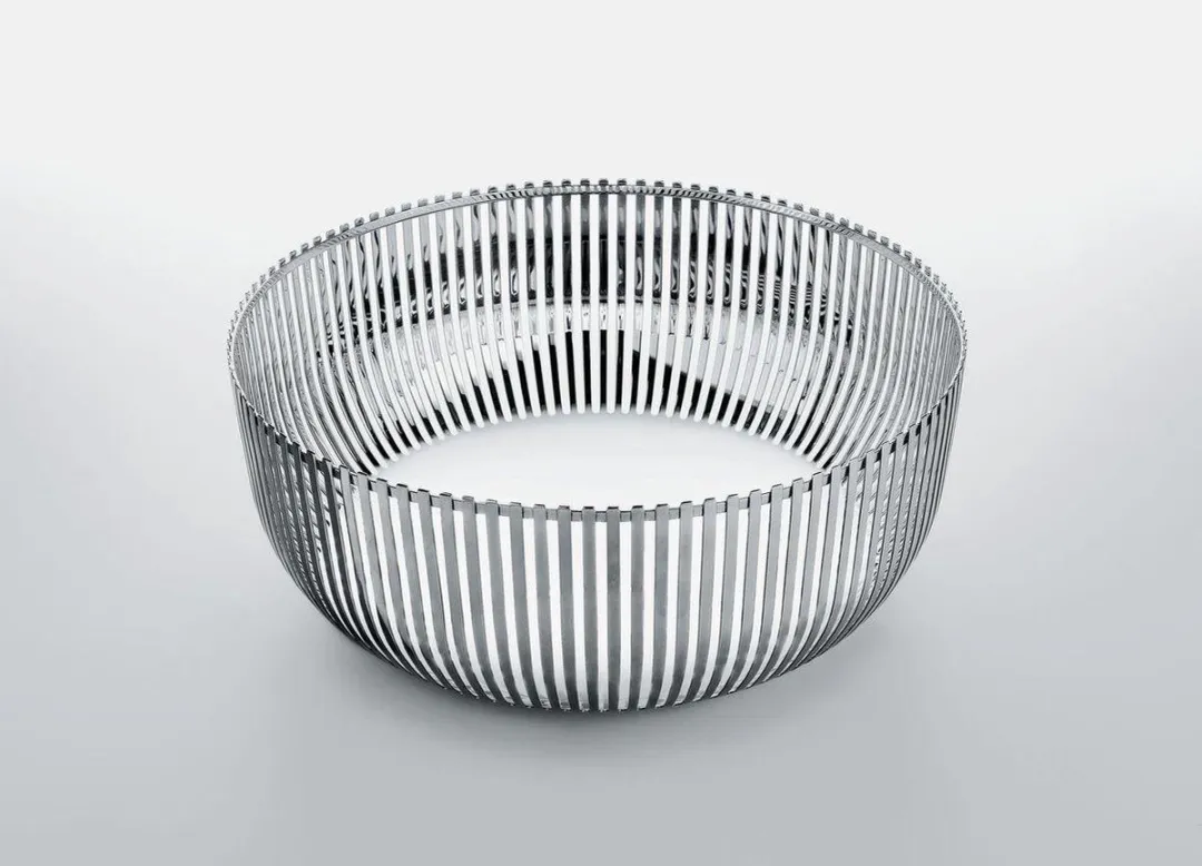 Alessi Pierre Charpin Fruitschaal RVS - Ø24cm - afbeelding 2 van 3