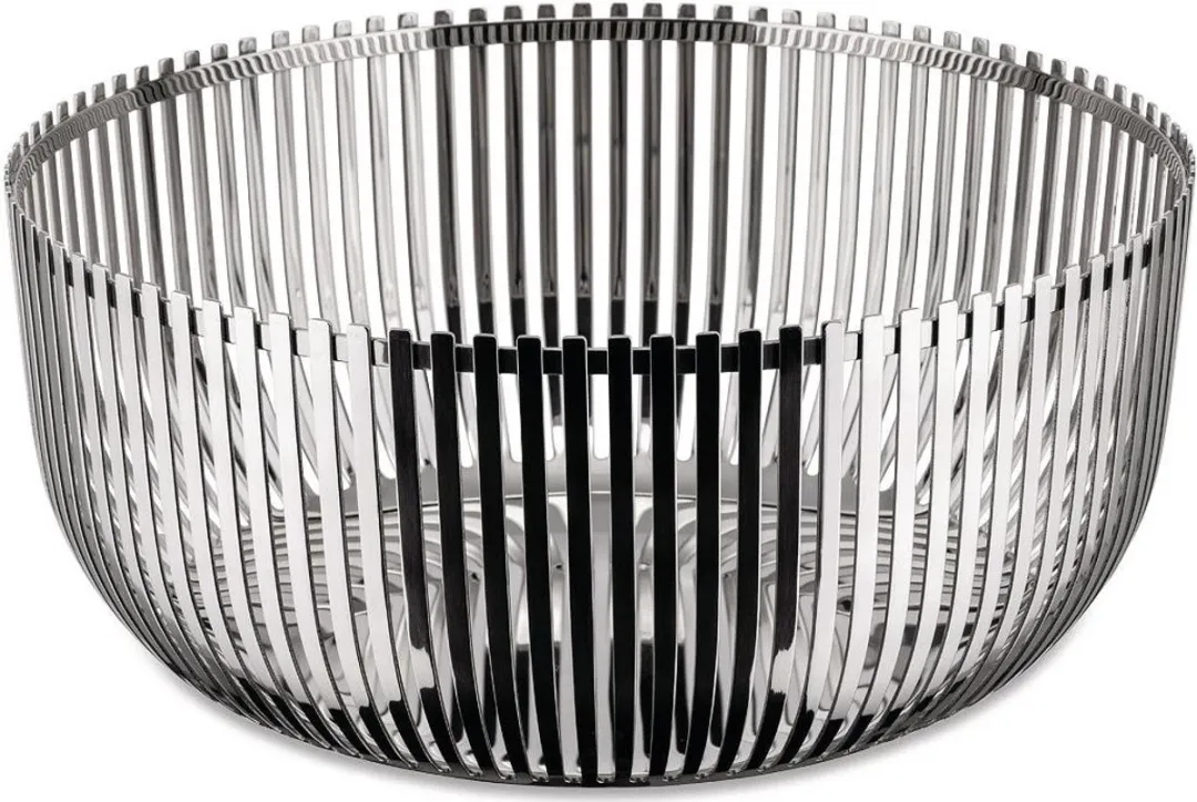 Alessi Pierre Charpin Fruitschaal RVS - Ø24cm - afbeelding 3 van 3