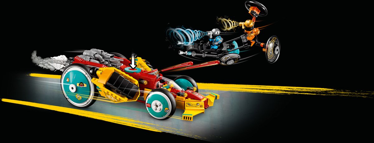 LEGO Monkie Kid 's wolkenwagen - 80015