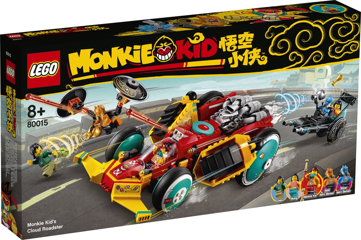 LEGO Monkie Kid 's wolkenwagen - 80015