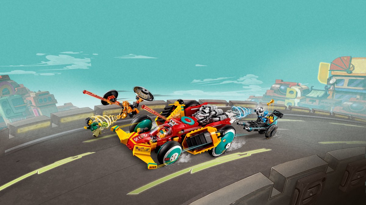 LEGO Monkie Kid 's wolkenwagen - 80015