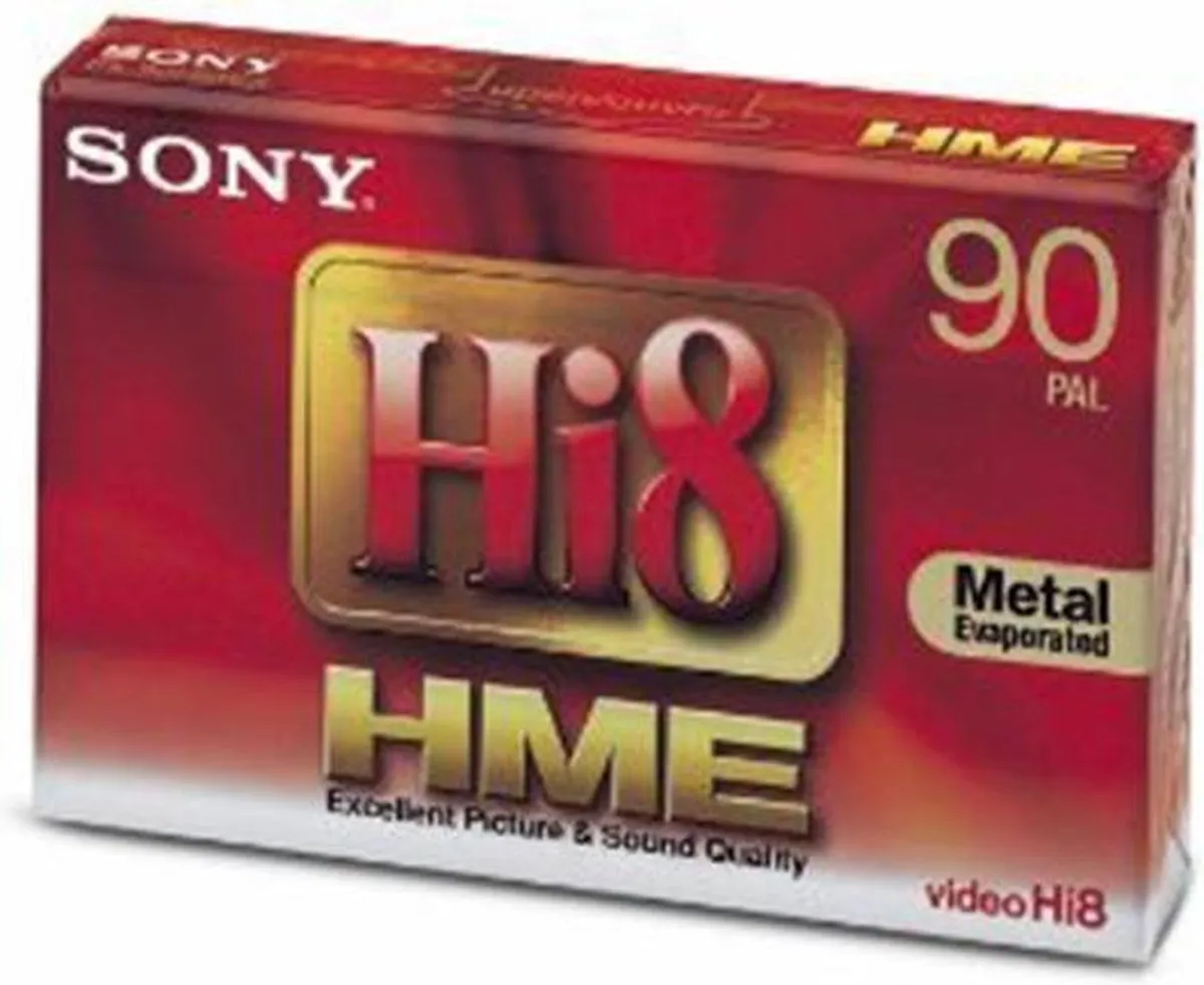 Sony HME Hi8 Cassette 90 Min