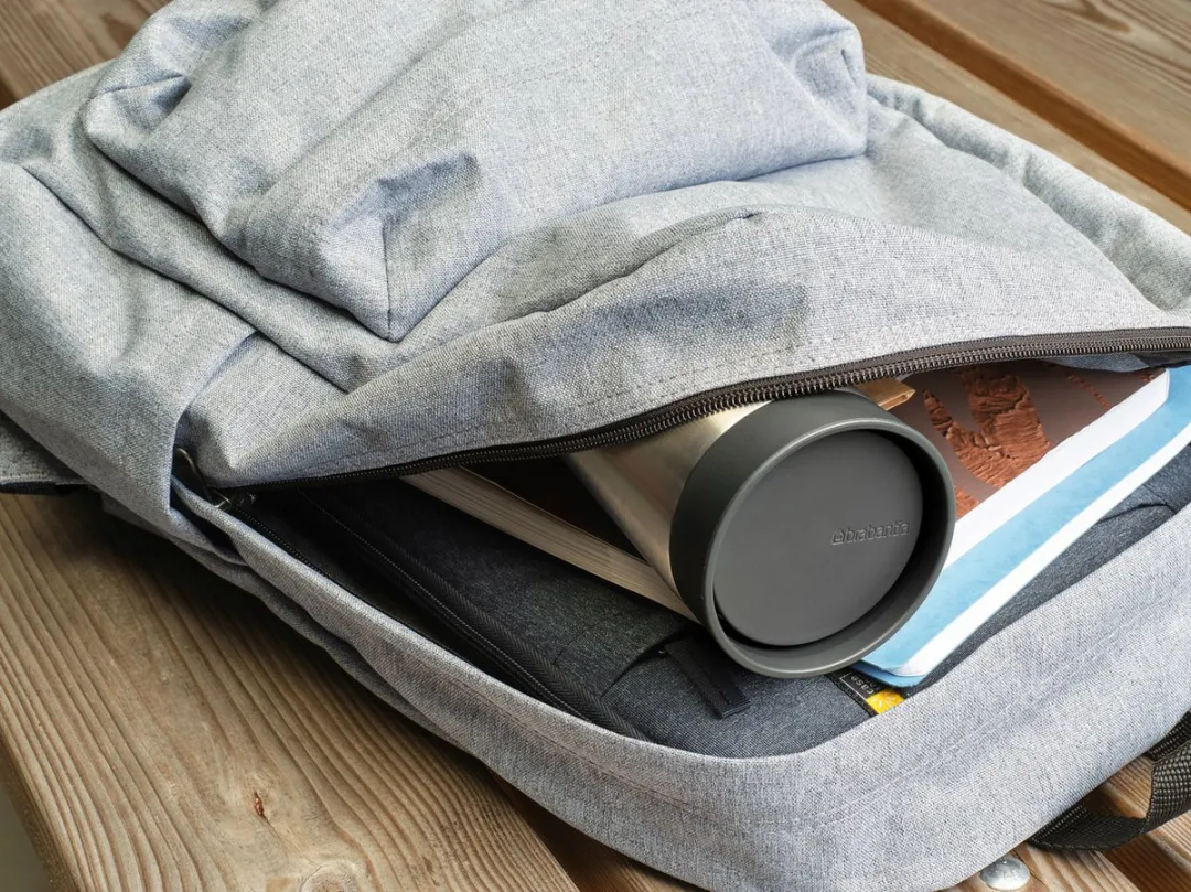 Brabantia Make & Take Thermosbeker 360ml - Dark Grey