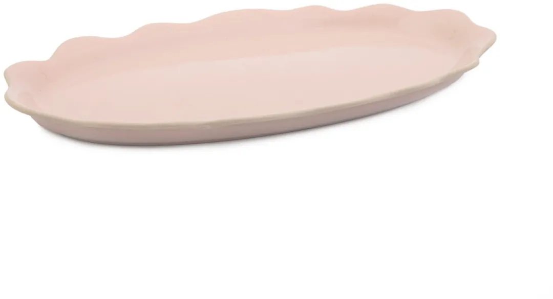 Pass-Me Platter Serveerschaal, Serveerbord, Keramiek, Roze, 35 x 20 x 2 cm - Jamie Oliver | Big Love