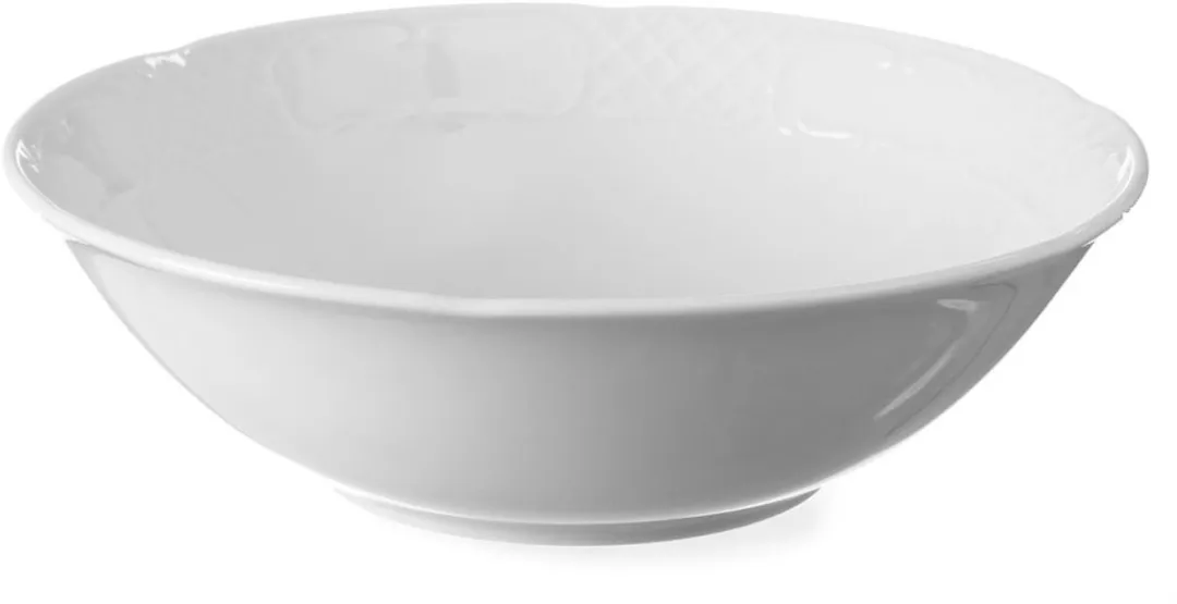 HENDI Saladeschaal Hotelporselein 1L - Wit - Ø23cm