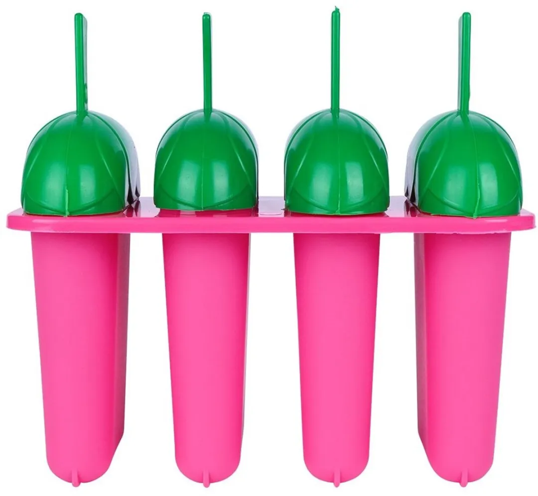Excellent Houseware IJsvorm Set 4 Stuks - Groen/Rood