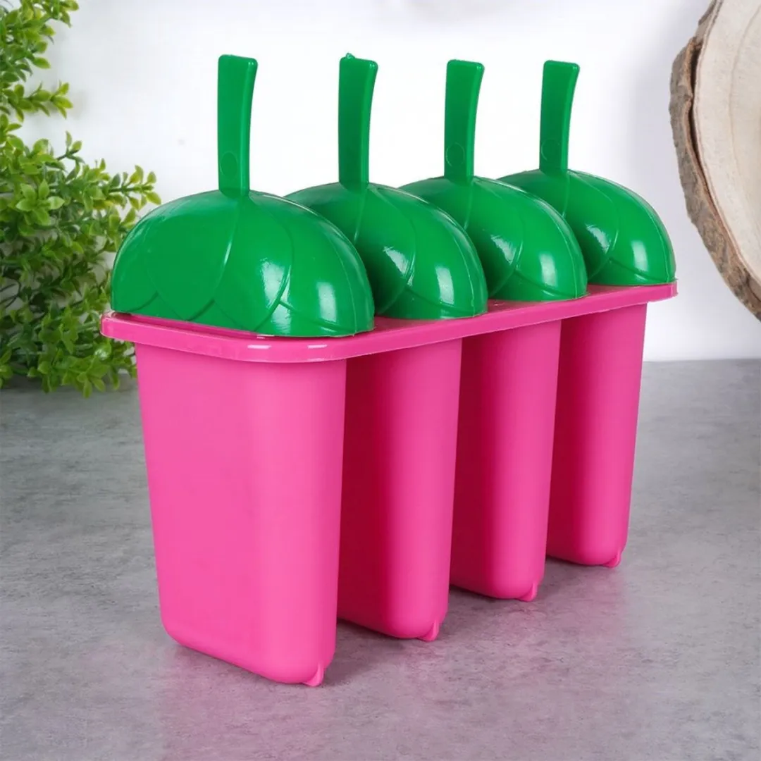 Excellent Houseware IJsvorm Set 4 Stuks - Groen/Rood