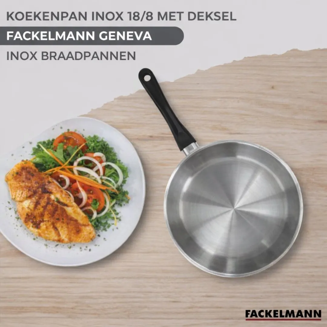 Fackelmann 9355150 Roestvrijstalen Kookset