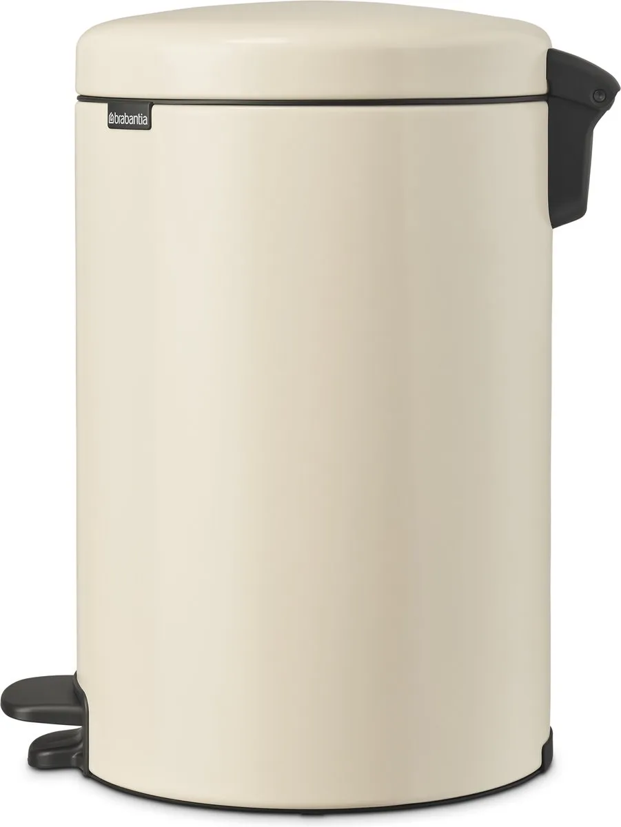 Brabantia NewIcon Prullenbak 20L - Soft Beige