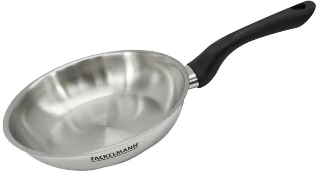Fackelmann 681851 Koekenpan 20cm - Roestvrij staal - Inductie