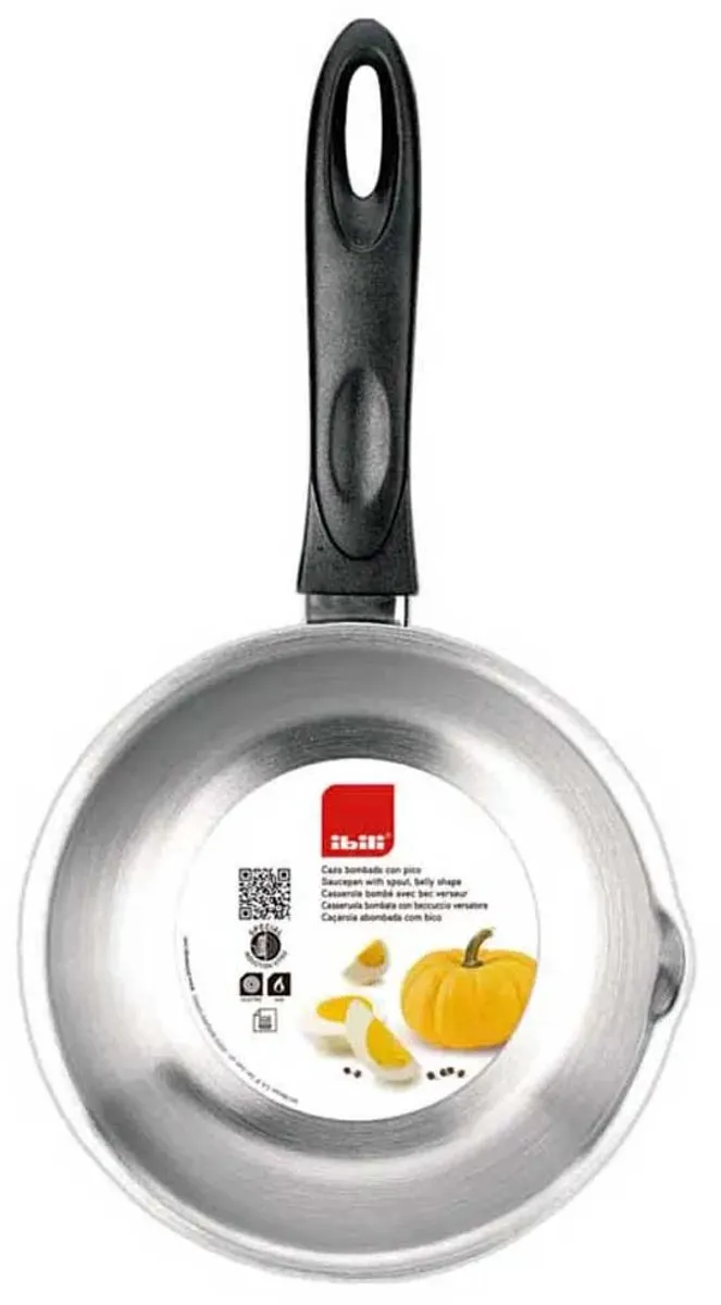 Ibili Satinless Steel Steelpan 20cm - 2.4L - Zilver