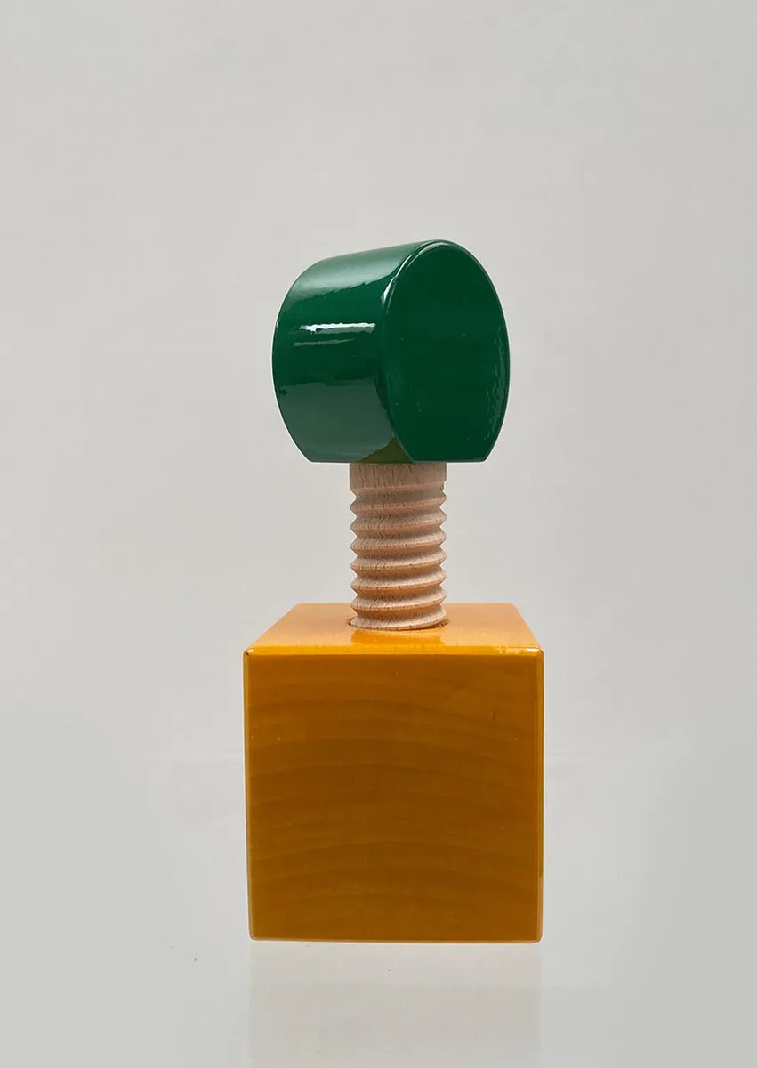 Alessi Twergi Notenkraker - Geel/Groen
