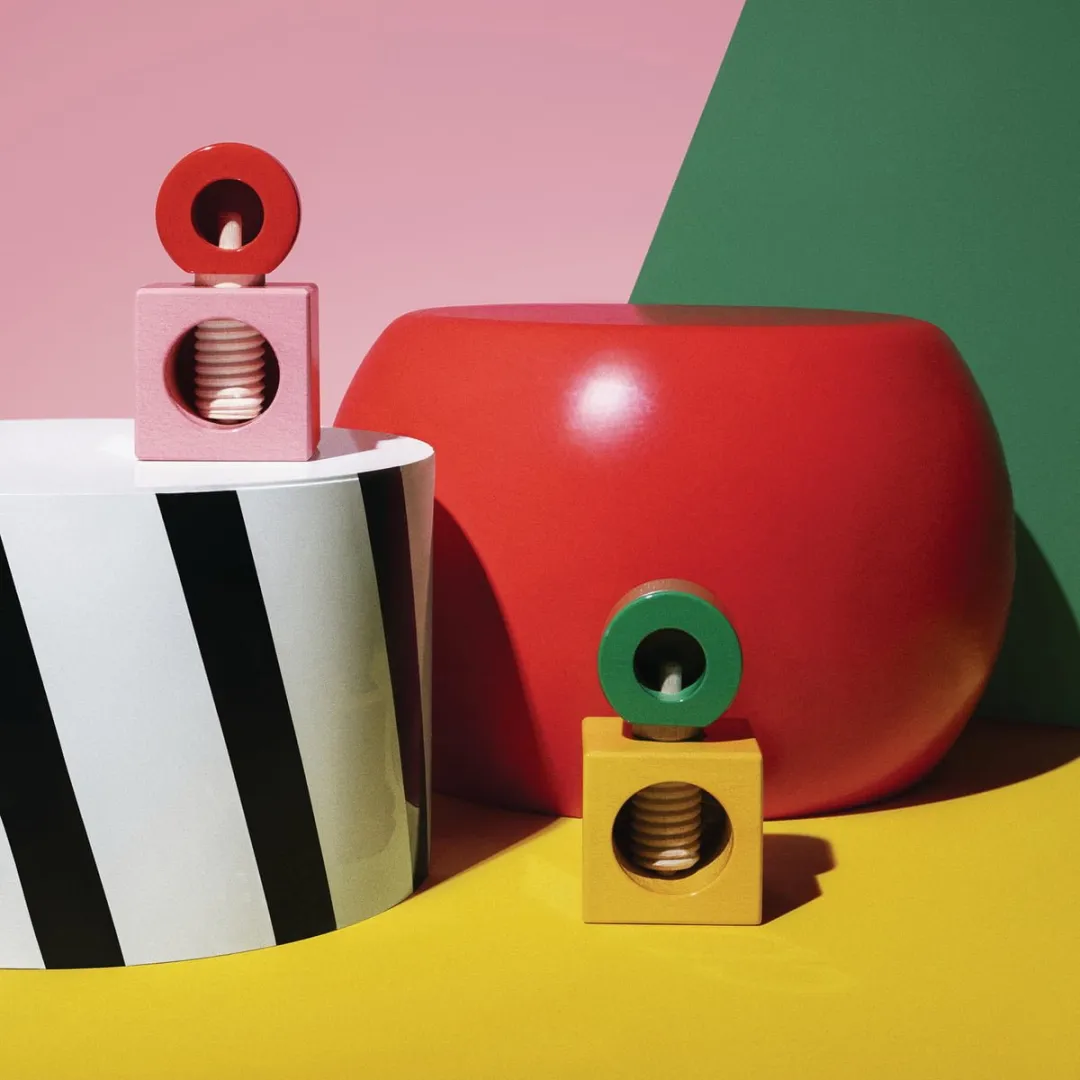 Alessi Twergi Notenkraker - Geel/Groen - afbeelding 6 van 6