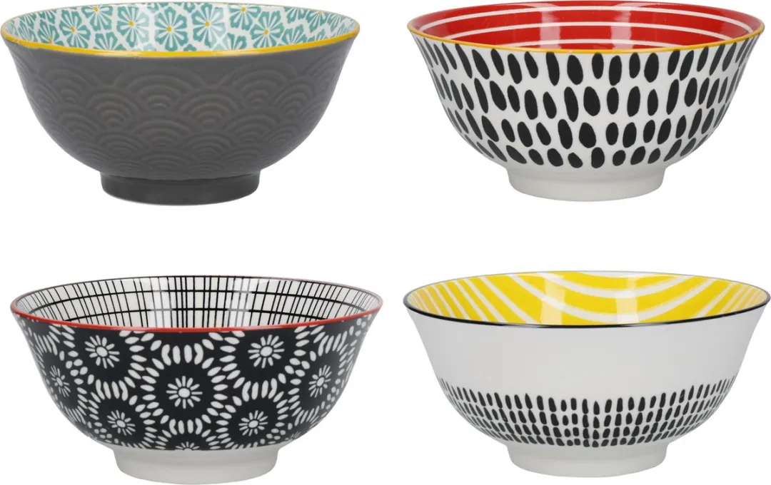 KitchenCraft Keramische Kommen 15cm