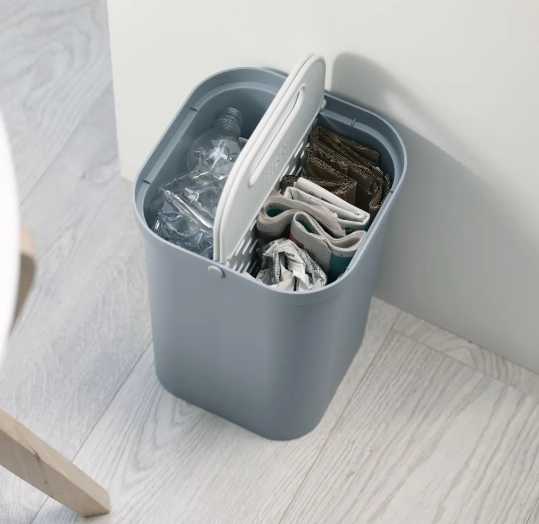 Joseph Joseph GoRecycle Afvalemmer 14L - 2 Vakken - Blauw