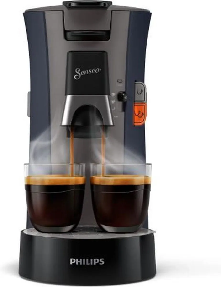 Philips Senseo CSA240/71 Volledig Automatische Koffiecupmachine - Blauw/Grijs