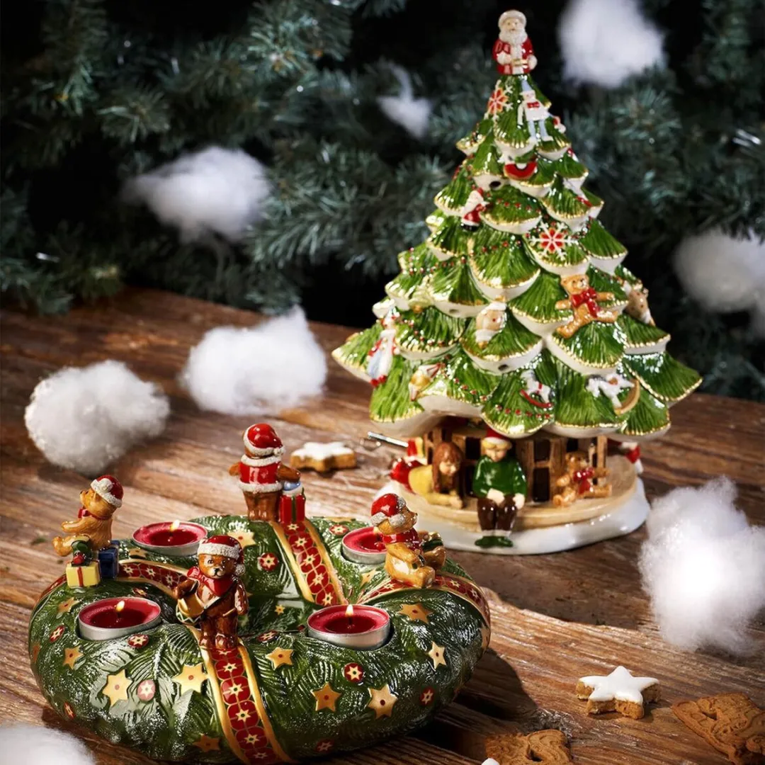 Villeroy & Boch Kerstboom met Kinderen - 1486410000 - Groen
