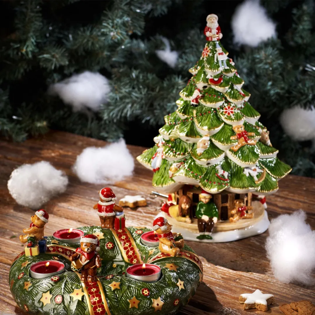 Villeroy & Boch Kerstboom met Kinderen - 1486410000 - Groen