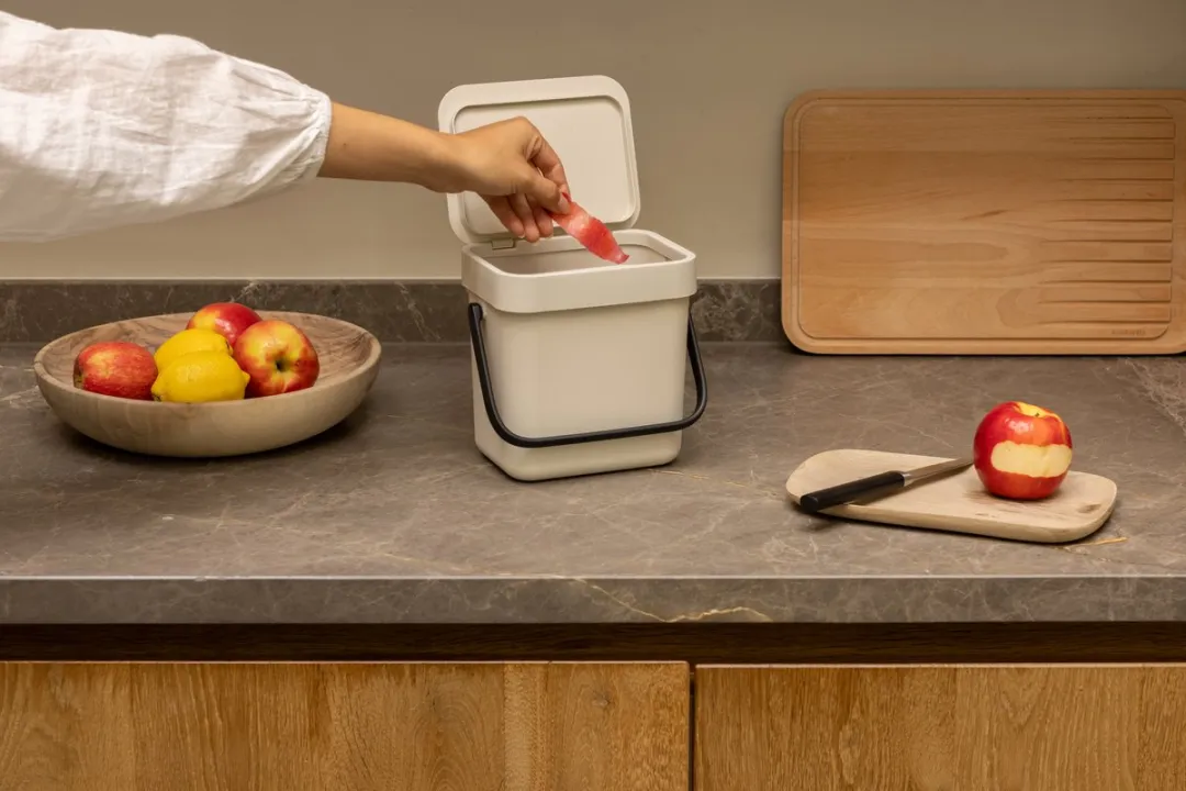 Brabantia Sort & Go Afvalbakje 3L - Soft Beige