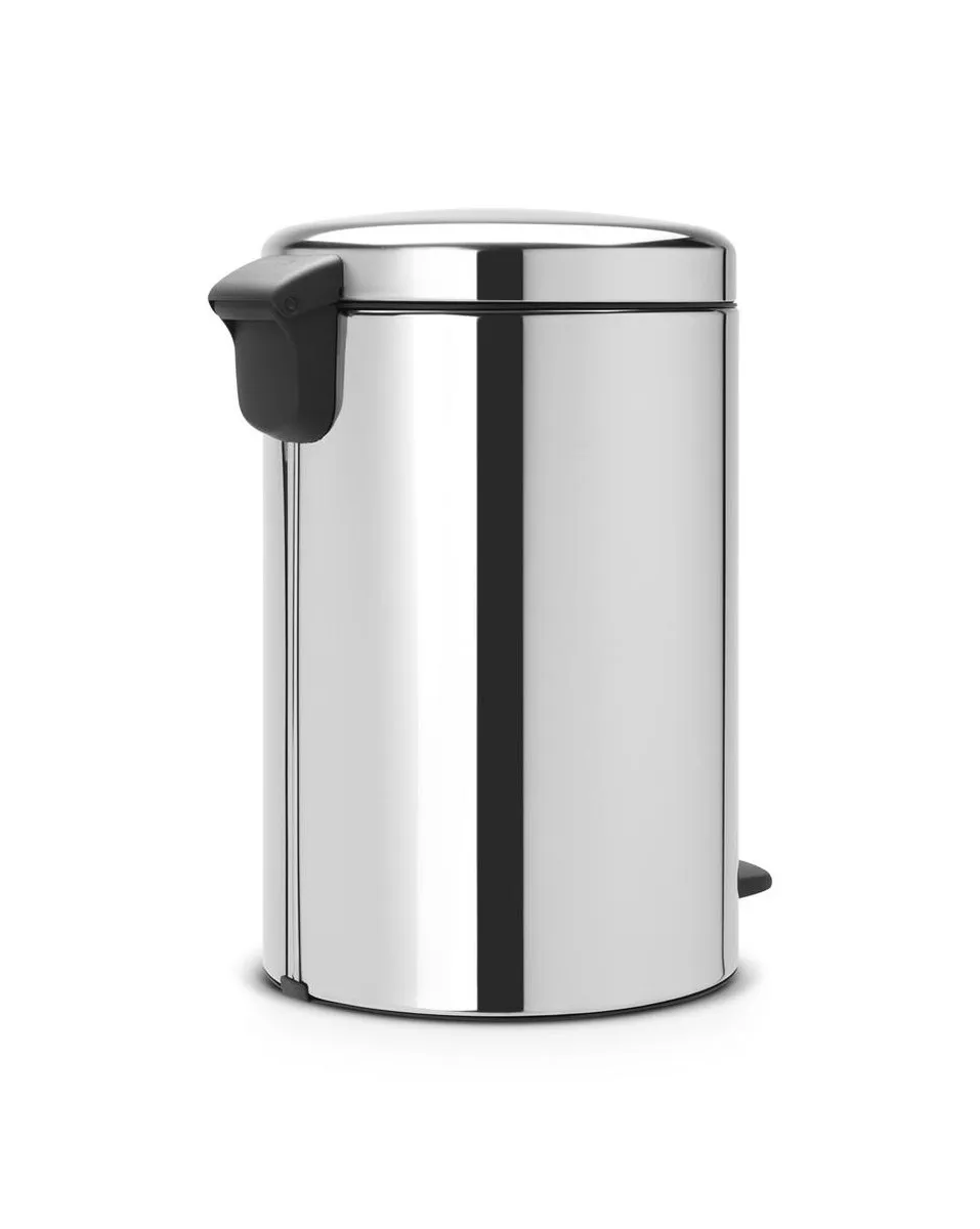 Brabantia NewIcon Prullenbak 20L - Brilliant Steel