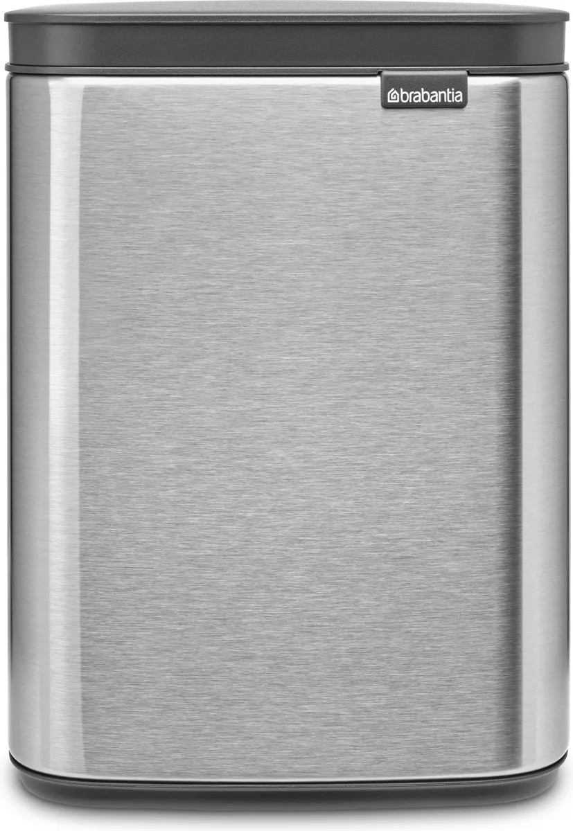 Brabantia Bo Prullenbak 4L Matt Steel Fingerprint Proof