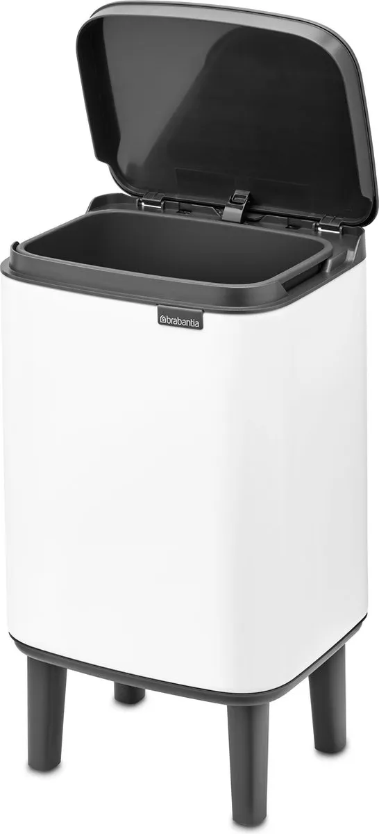 Brabantia Bo Hi Prullenbak 4L - Matt Black