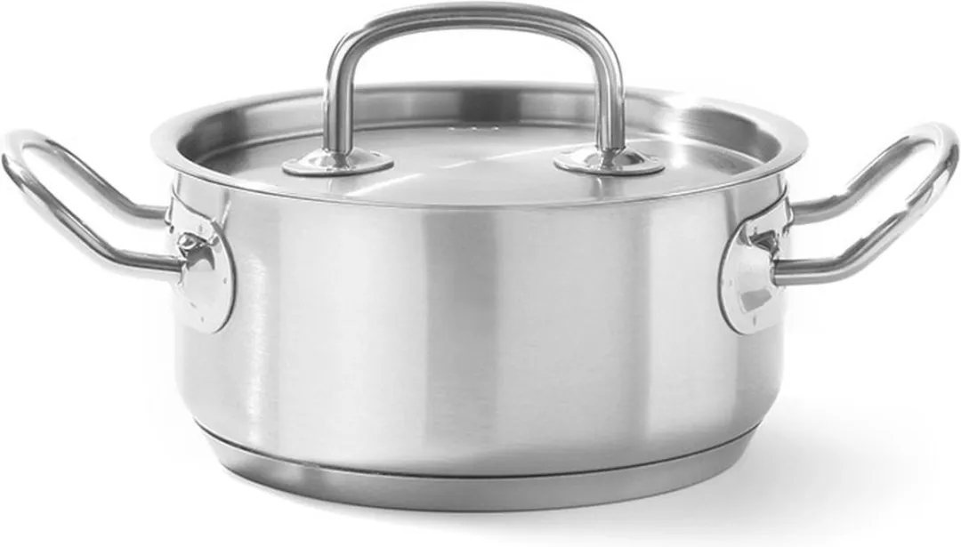 Hendi Kookpan 1,5L Inductiegeschikt - Ø16cm - Zilver - afbeelding 6 van 6