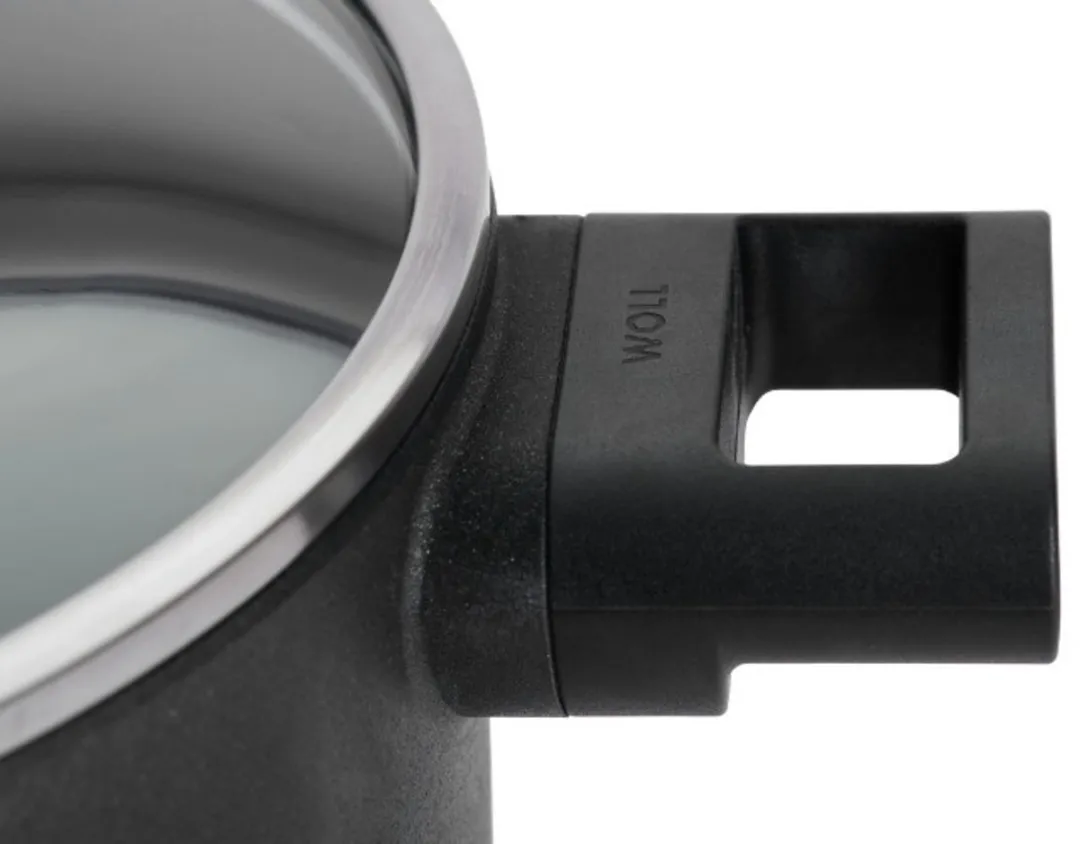 Woll EcoLogic QXR Kookpan 24cm - 4.5L - Zwart - afbeelding 6 van 6
