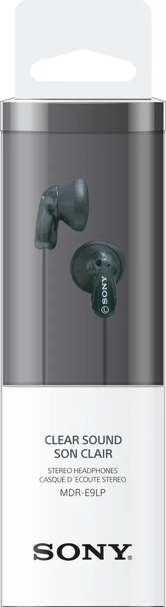 Sony MDR-E9LP In-ear Oordopjes - Zwart - afbeelding 6 van 6