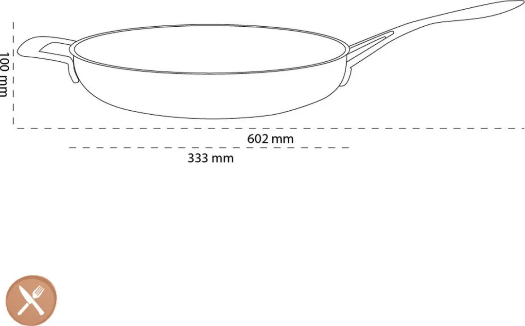 Demeyere Industry 5 Koekenpan 32cm - RVS - afbeelding 6 van 6