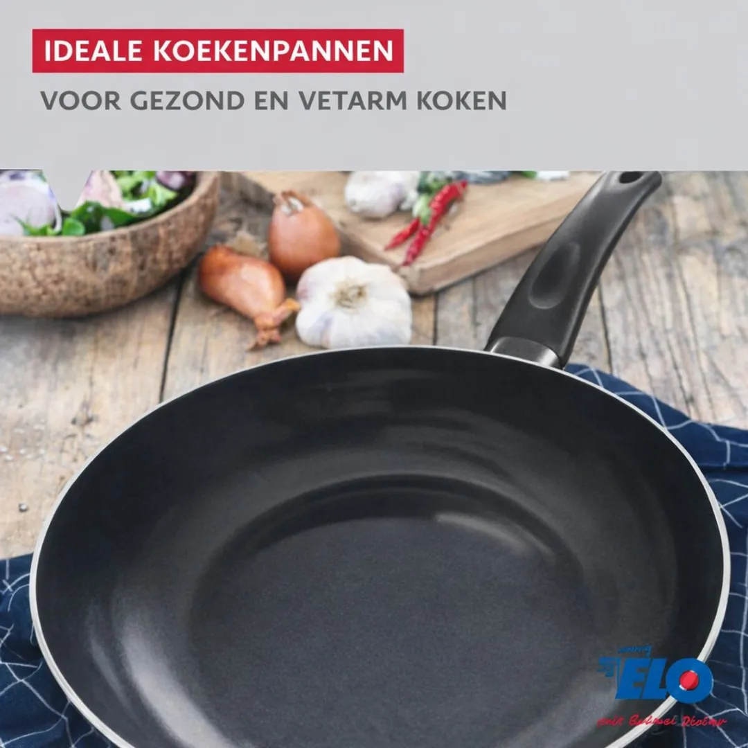 Fackelmann Elo 9712350 Keukenset - 6-delig - Inductie - Zwart