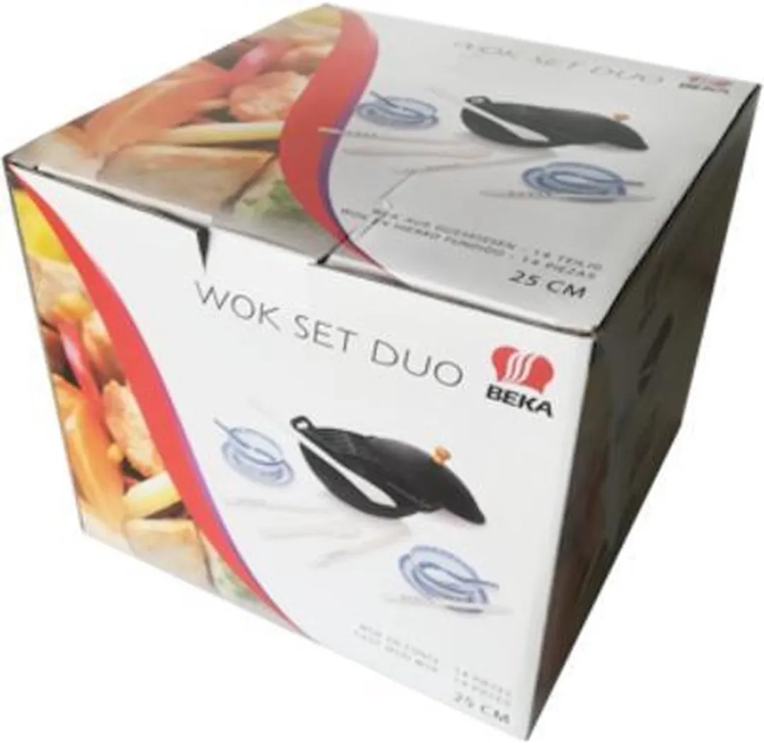Beka Duo Wokset 25cm - 2.5L - Zwart