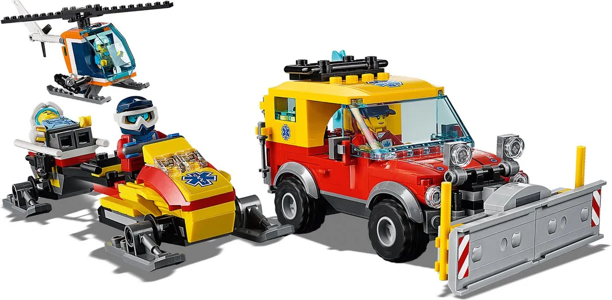 LEGO City Skiresort 60203 - 806 Stukken - 11 Minifiguren