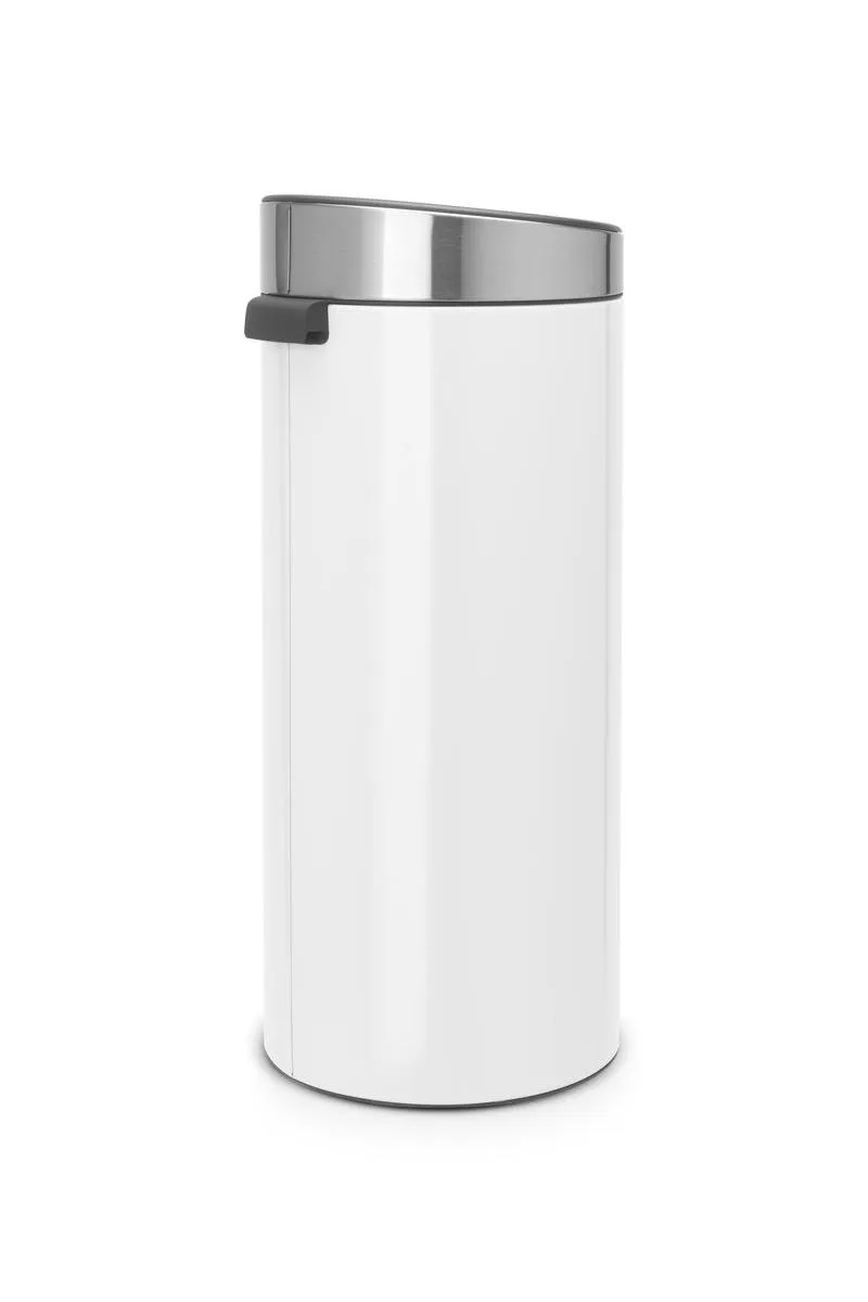 Brabantia Touch Bin Prullenbak 30L - Wit - MPN 128806