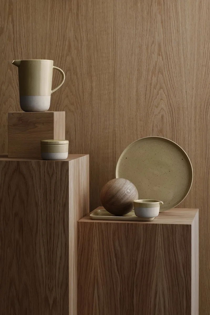 Blomus Sablo Savannah Serveerschaal - Beige/Geel