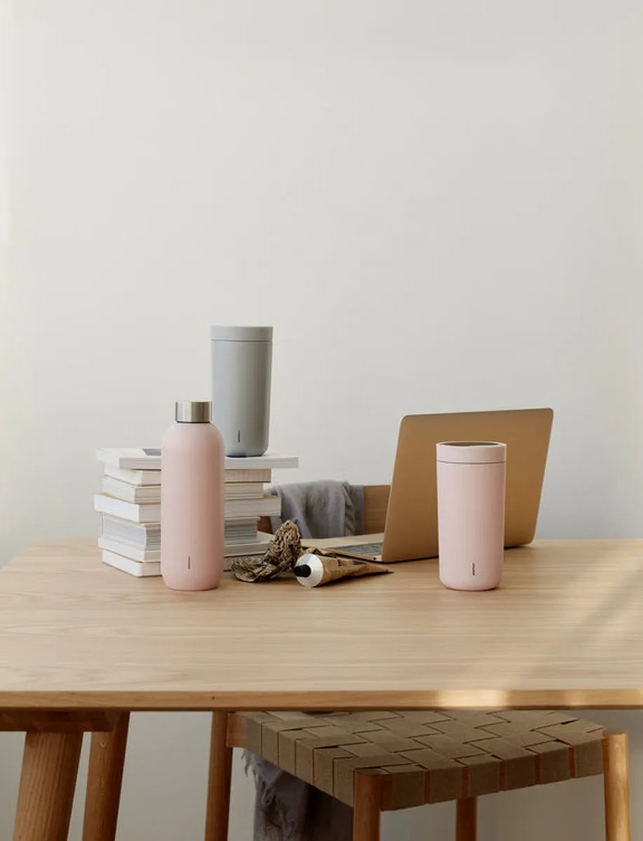 Stelton To Go Click 400ml Thermosbeker - Roze