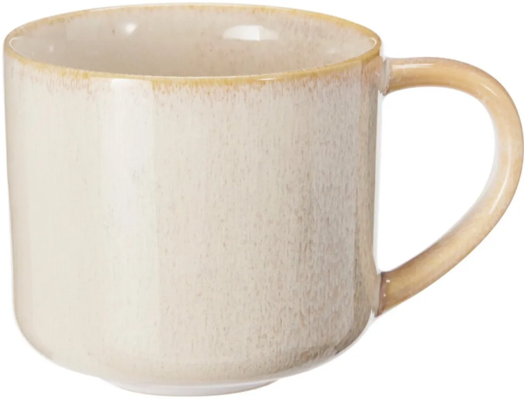 Excellent Houseware Koffiemok Rustic - 12 Stuks 330ml