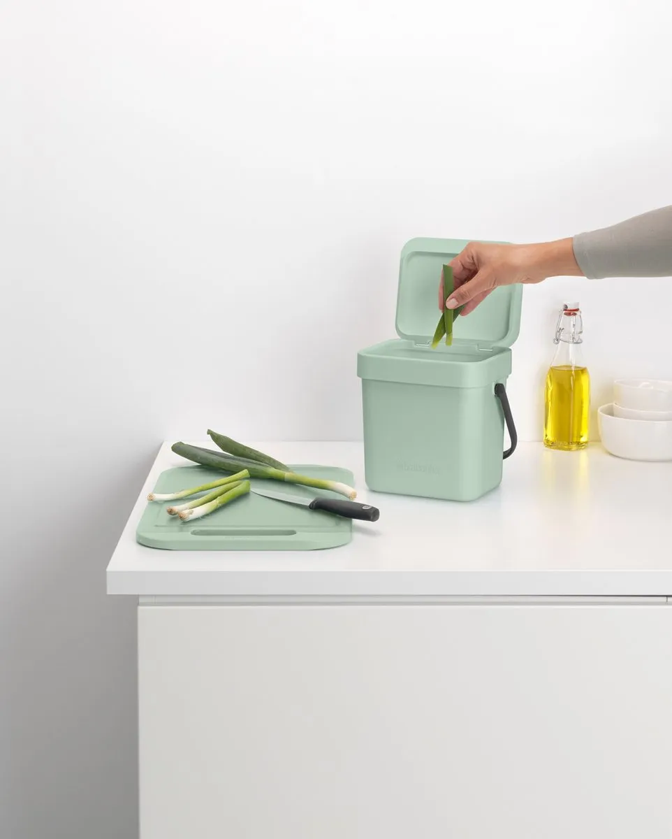 Brabantia Sort & Go Prullenbak 6L - Jade Green