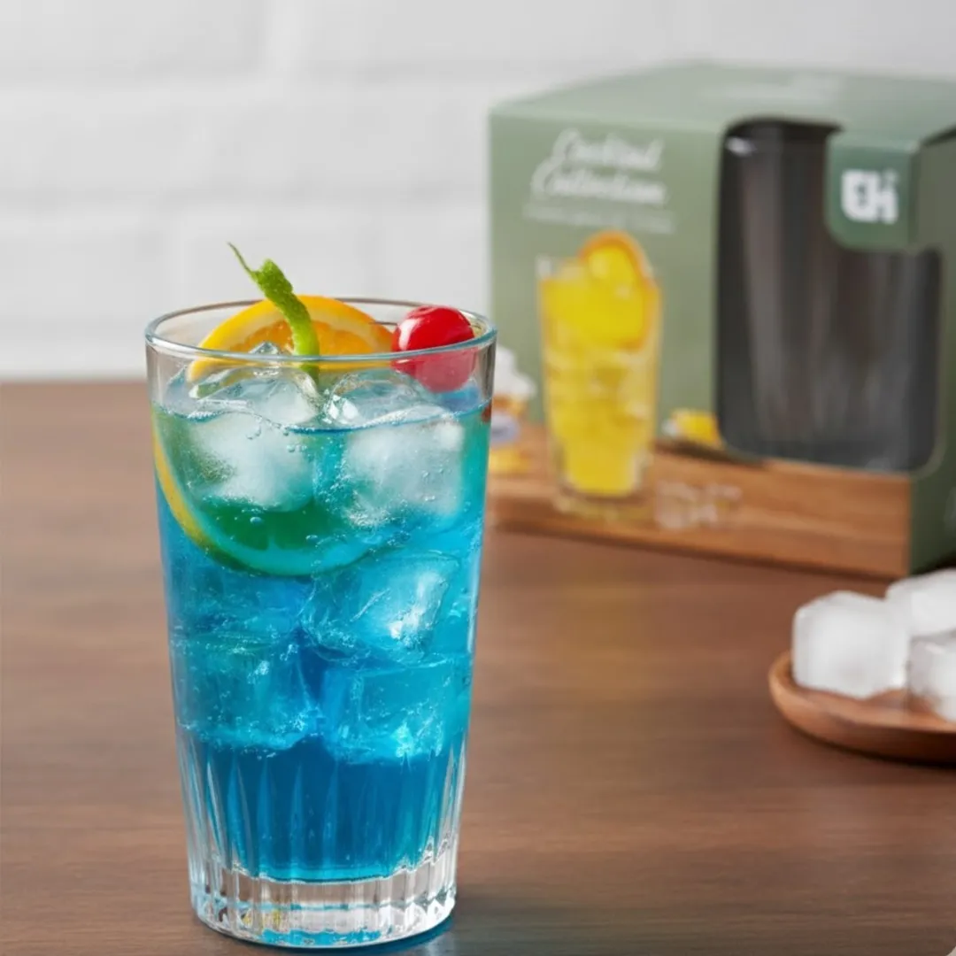 Excellent Houseware Drinkglazen 12 Stuks - 410ml - Longdrink