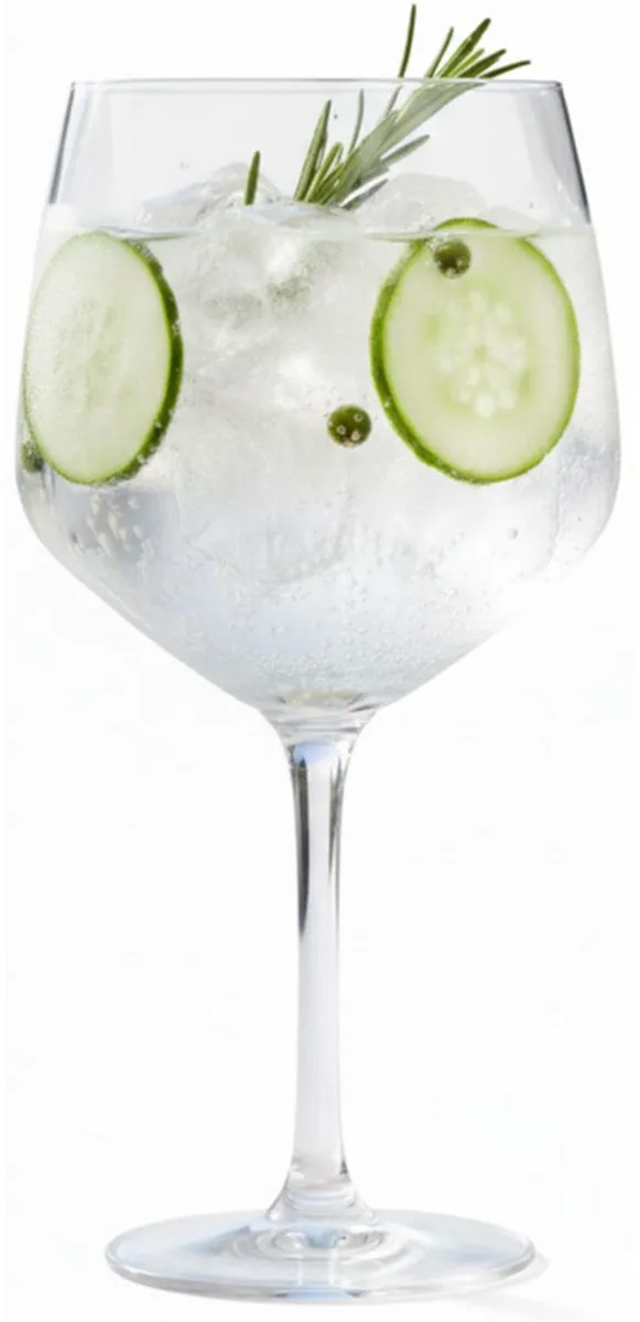 Excellent Houseware Gin Tonic Glazen 8-delig - 610ml - Transparant