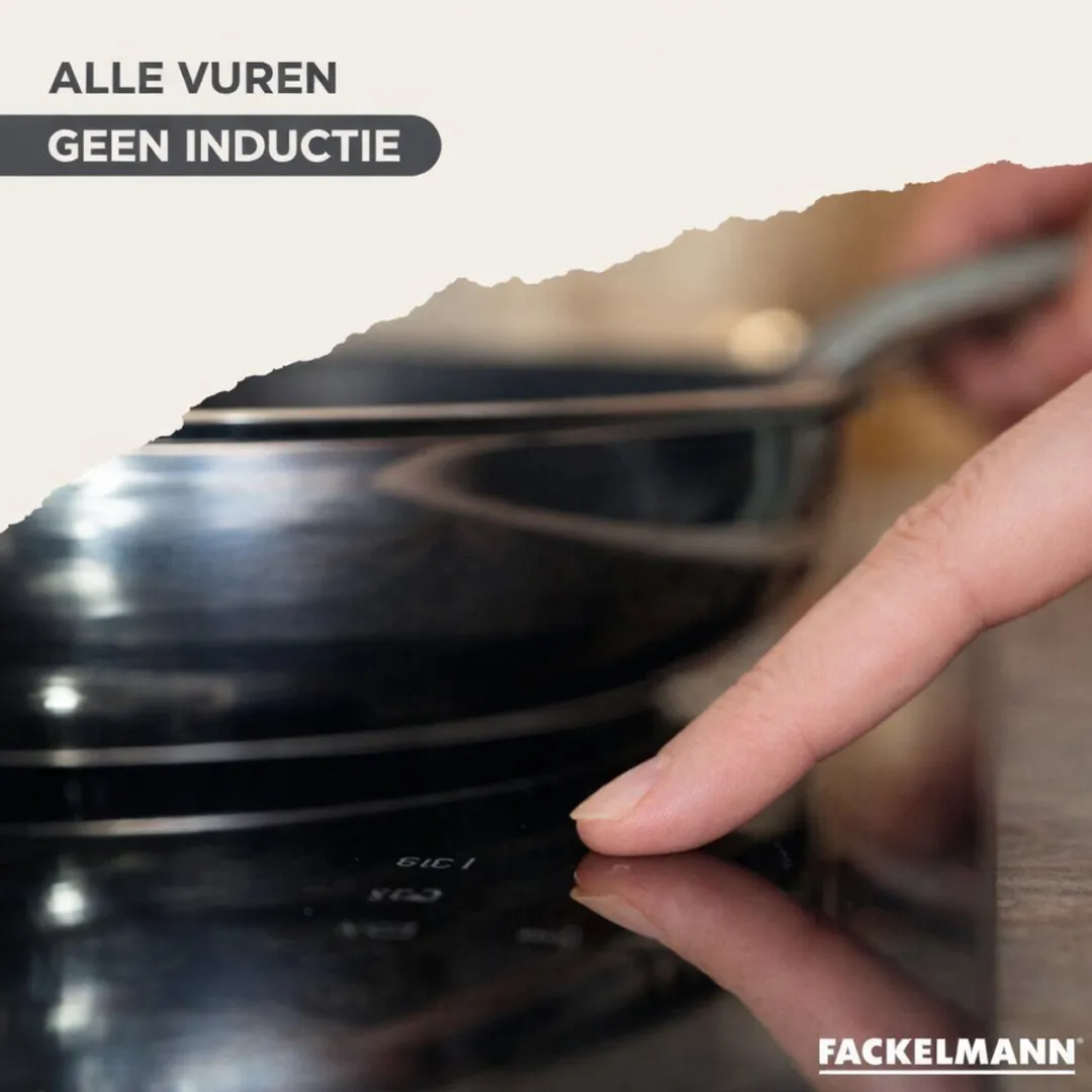 Fackelmann Geneva Roestvrijstalen Kookset 9220450B88 - 7-delig