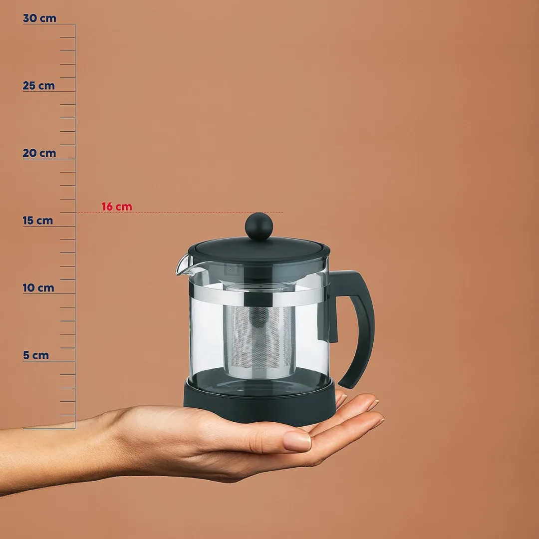 Kela Theepot 1L - Zwart