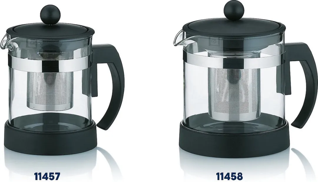 Kela Theepot 1L - Zwart