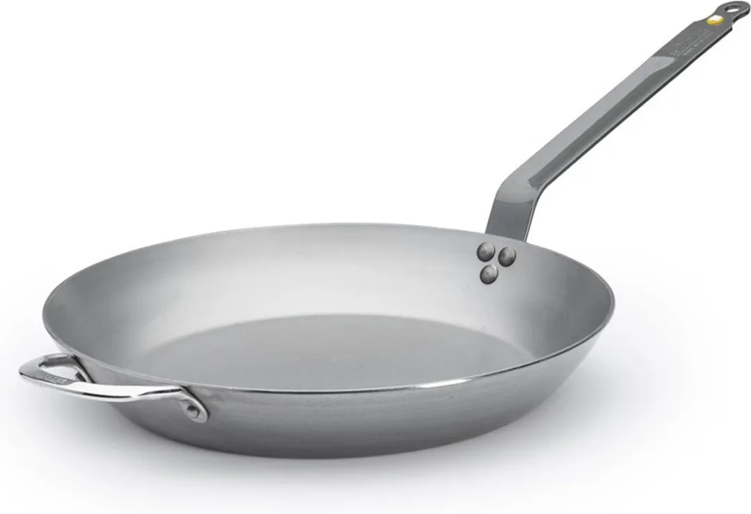 DeBuyer Mineral B Element Koekenpan 32cm - Zilver